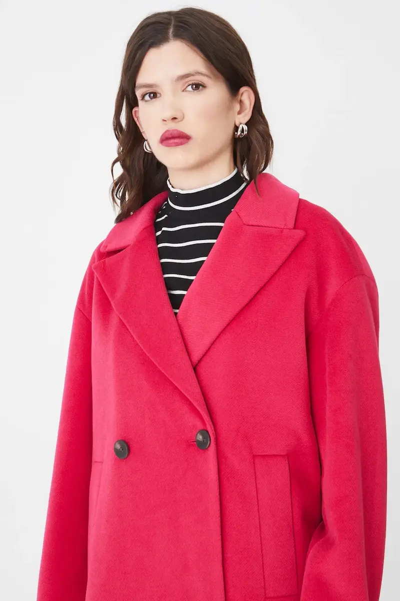 cappotto donna colore rosso miniatura 5