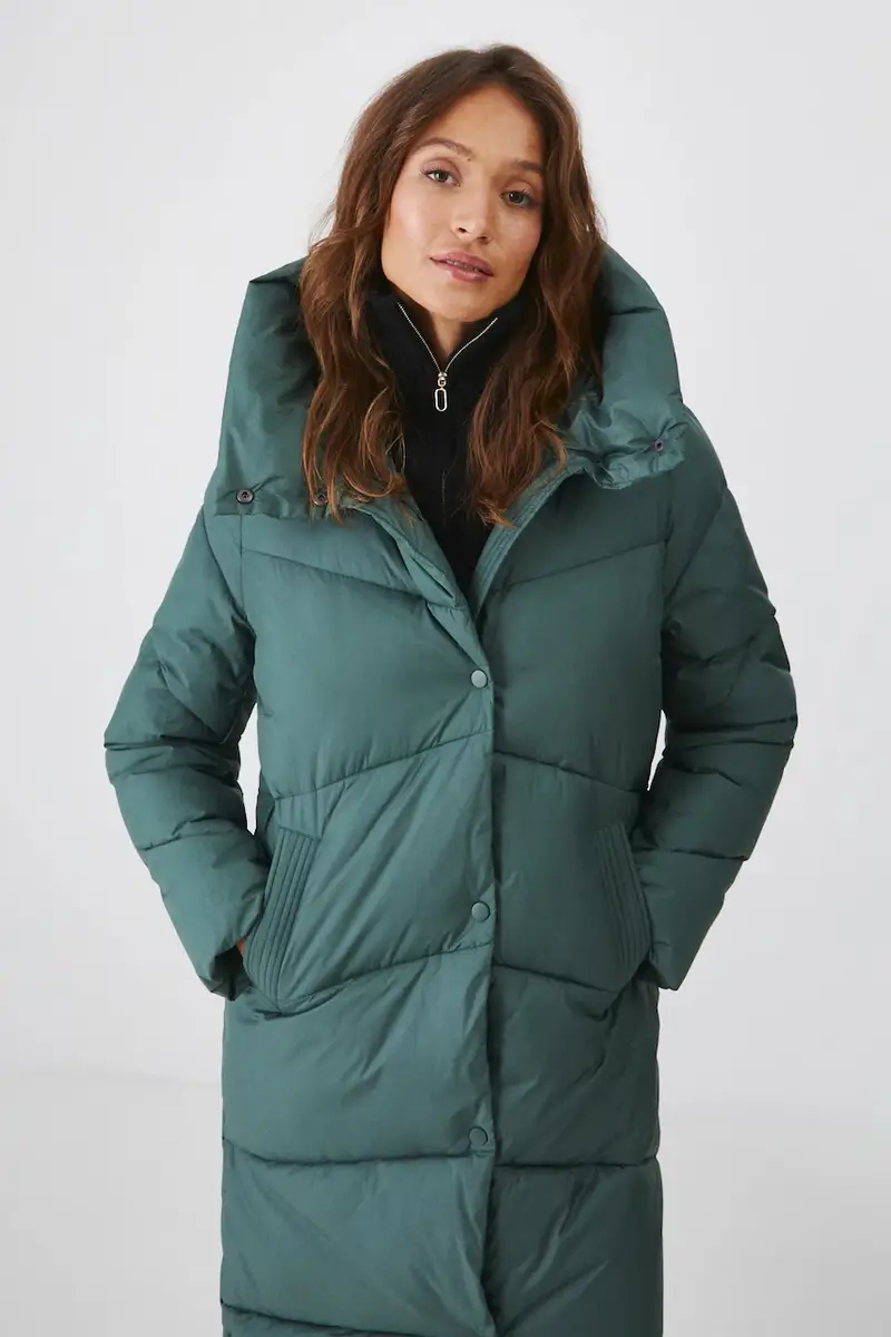 cappotto donna colore verde miniatura 4