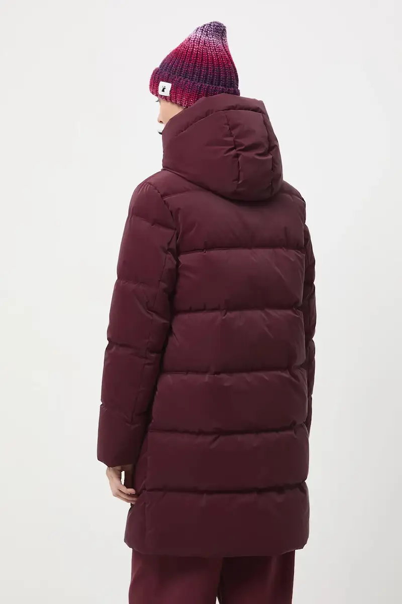 Medicine Cappotto Granata Donna in tessuto tecnico miniatura 3