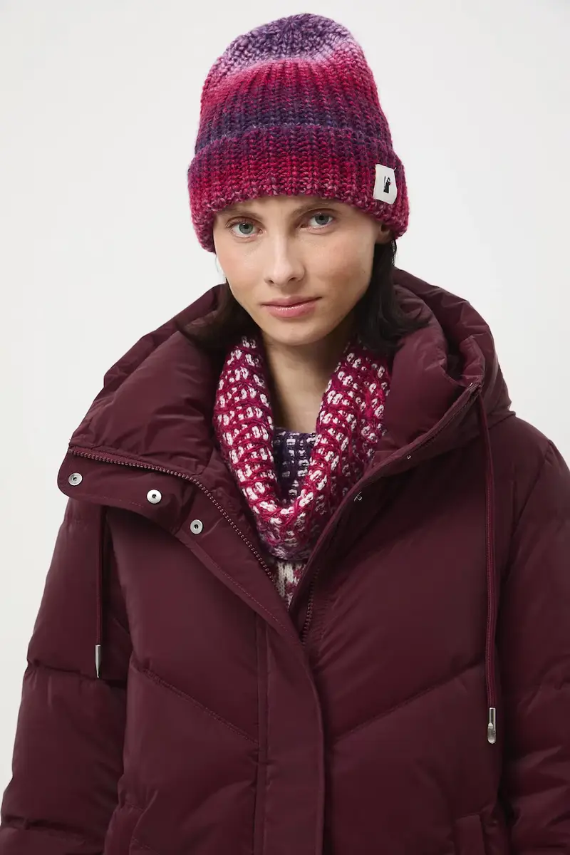 Medicine Cappotto Granata Donna in tessuto tecnico miniatura 4