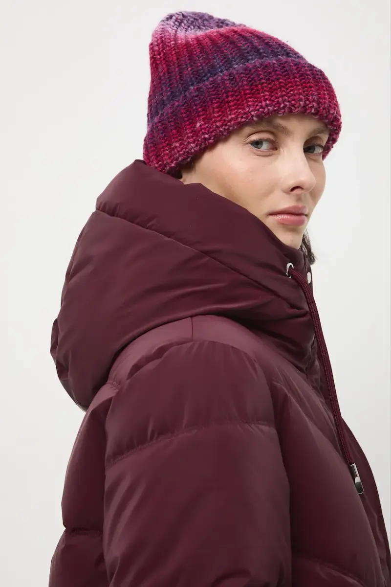 Medicine Cappotto Granata Donna in tessuto tecnico miniatura 5