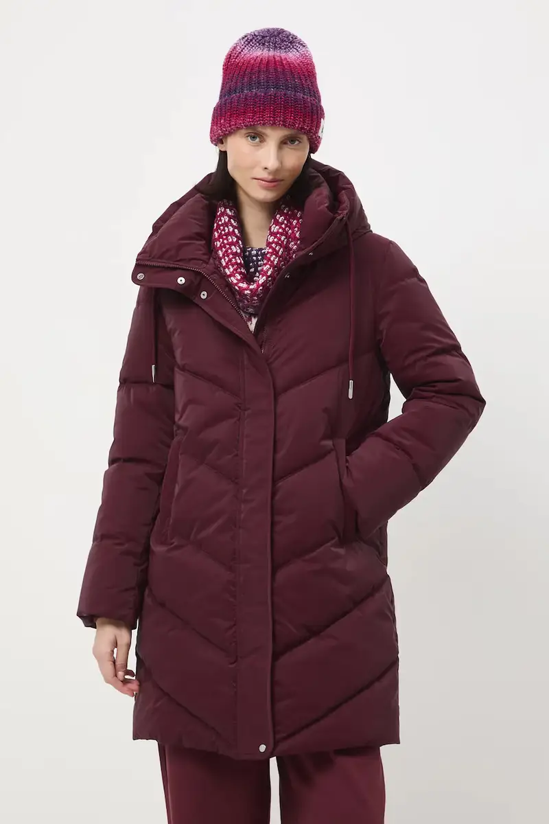 Medicine Cappotto Granata Donna in tessuto tecnico