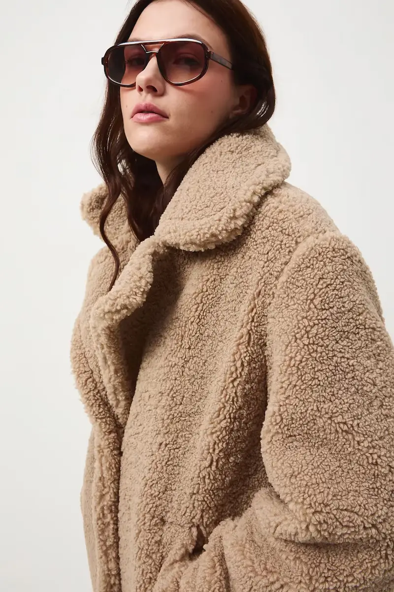 Medicine Cappotto beige oversize miniatura 4