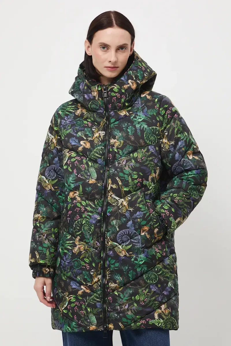 Medicine Cappotto multicolore in tessuto tecnico miniatura 3