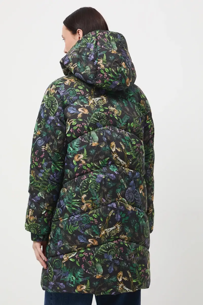 Medicine Cappotto multicolore in tessuto tecnico miniatura 4