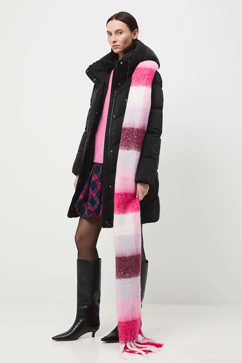 Medicine Cappotto nero in tessuto tecnico per donna miniatura 2