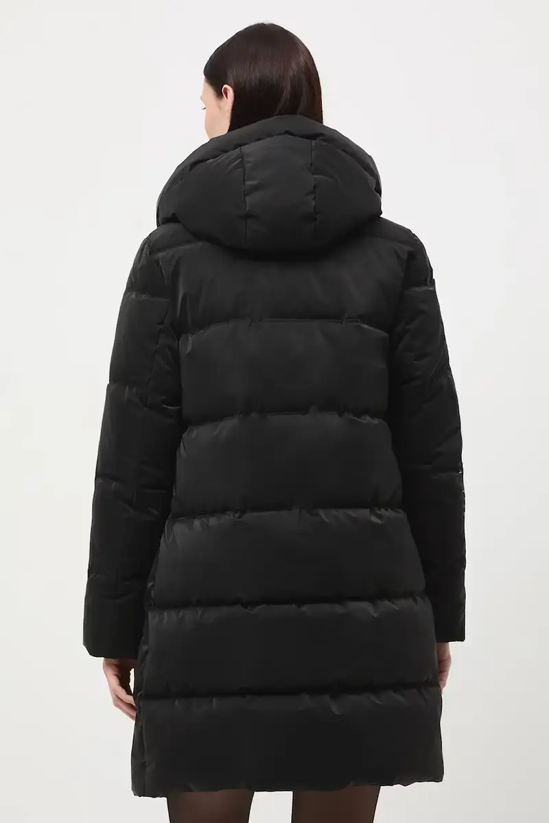 Medicine Cappotto nero in tessuto tecnico per donna miniatura 3