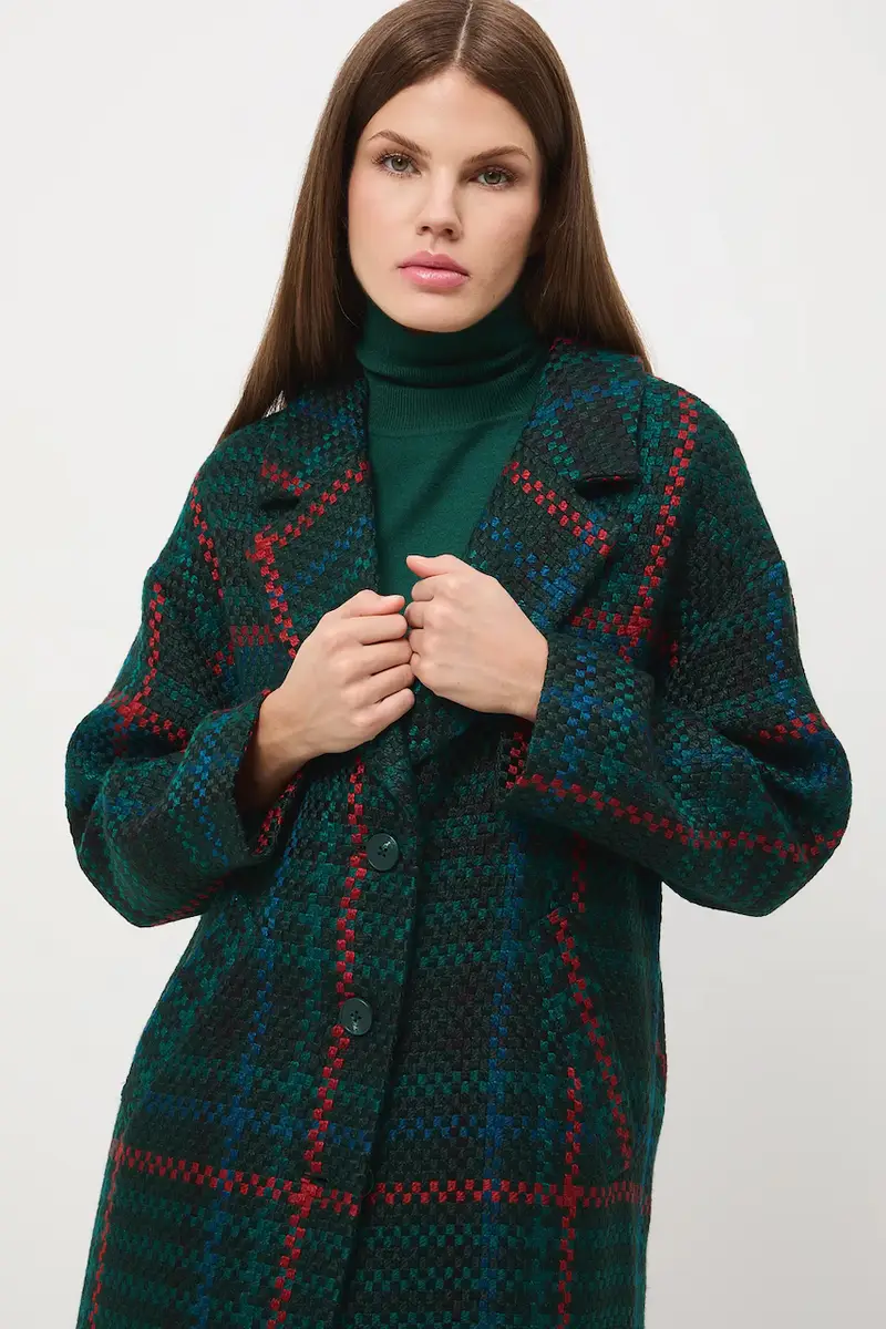 Medicine Cappotto Turchese Oversize miniatura 4