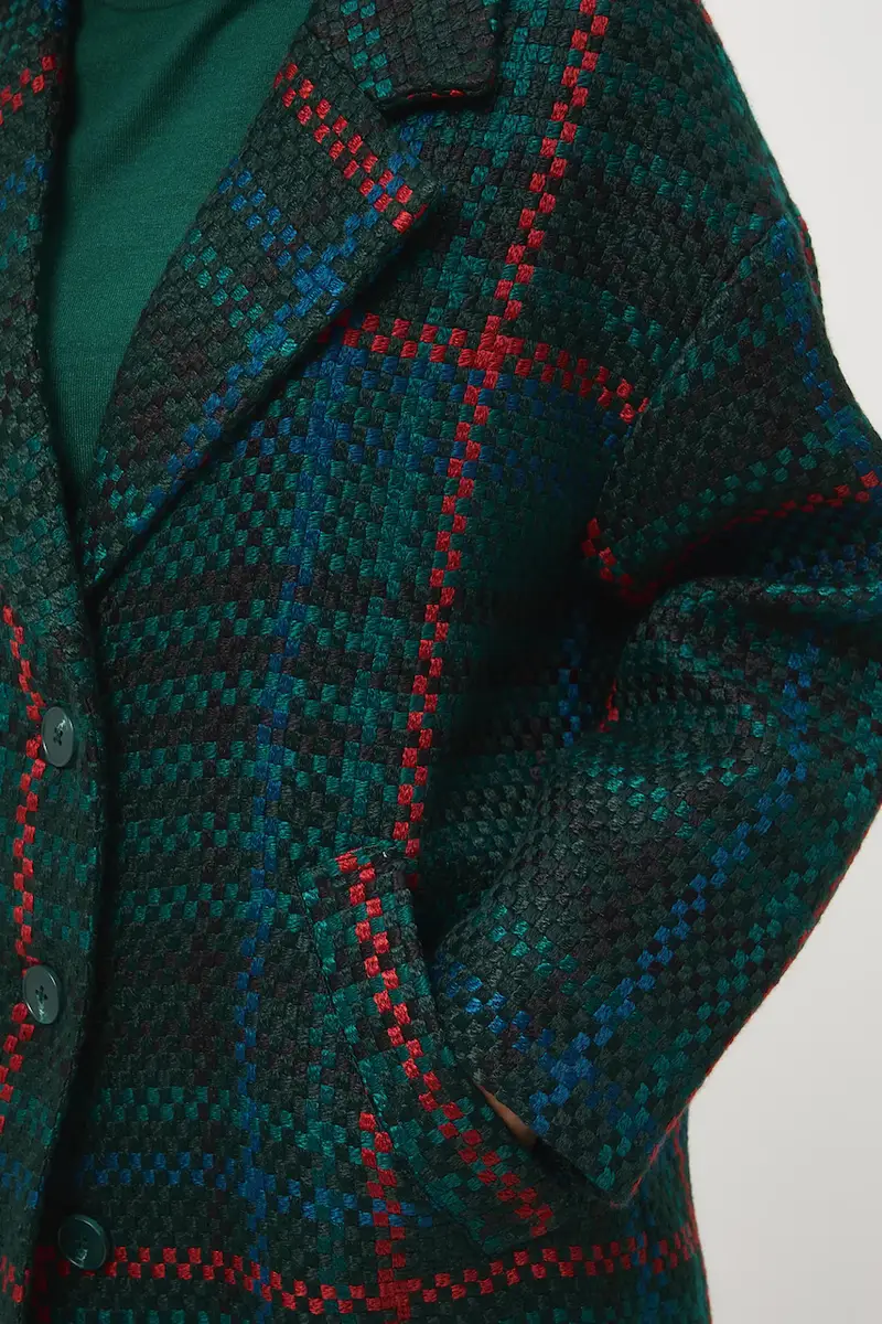 Medicine Cappotto Turchese Oversize miniatura 5