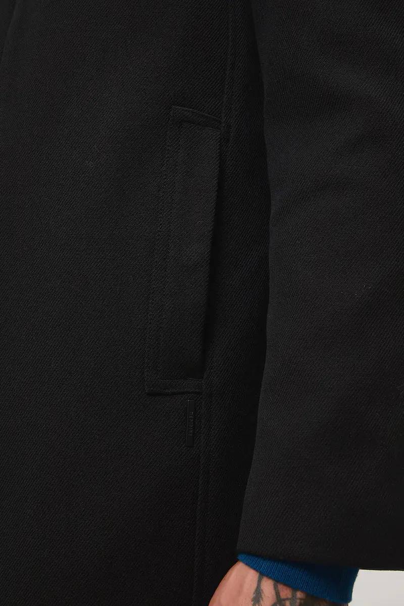 cappotto uomo colore nero miniatura 5