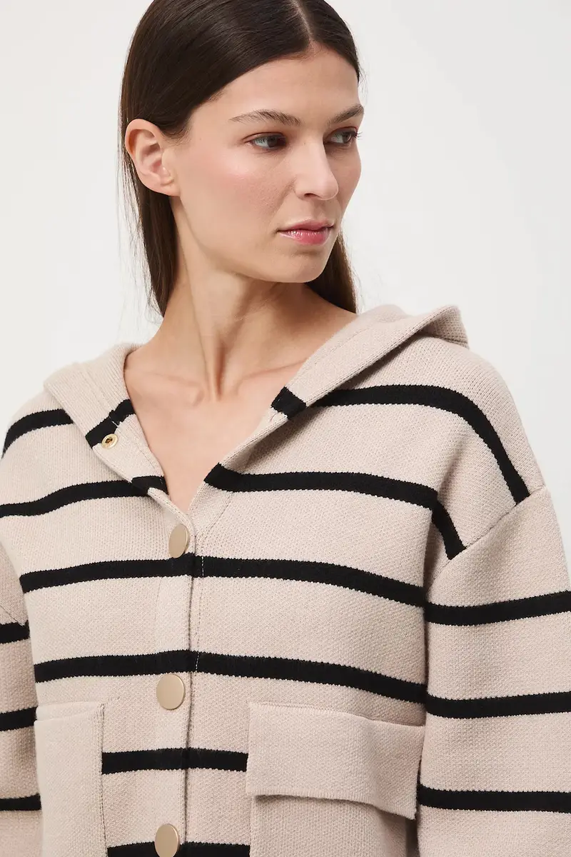 Medicine Cardigan Donna Beige 3575870 miniatura 4