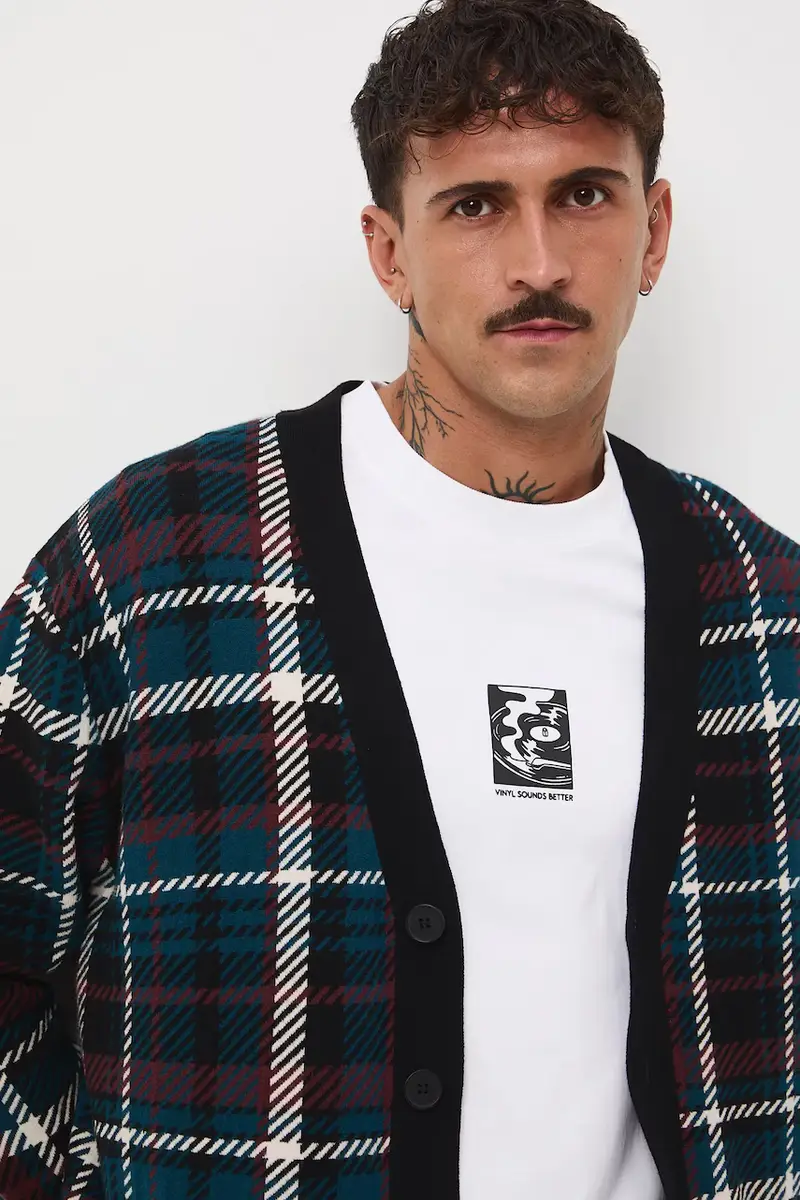 Medicine Cardigan Uomo Multicolore 3622378 miniatura 4