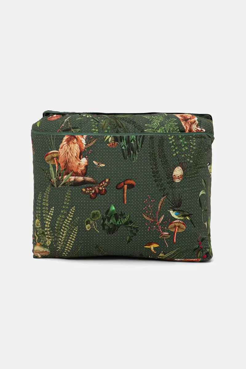 copriletto in cotone Verde miniatura 5