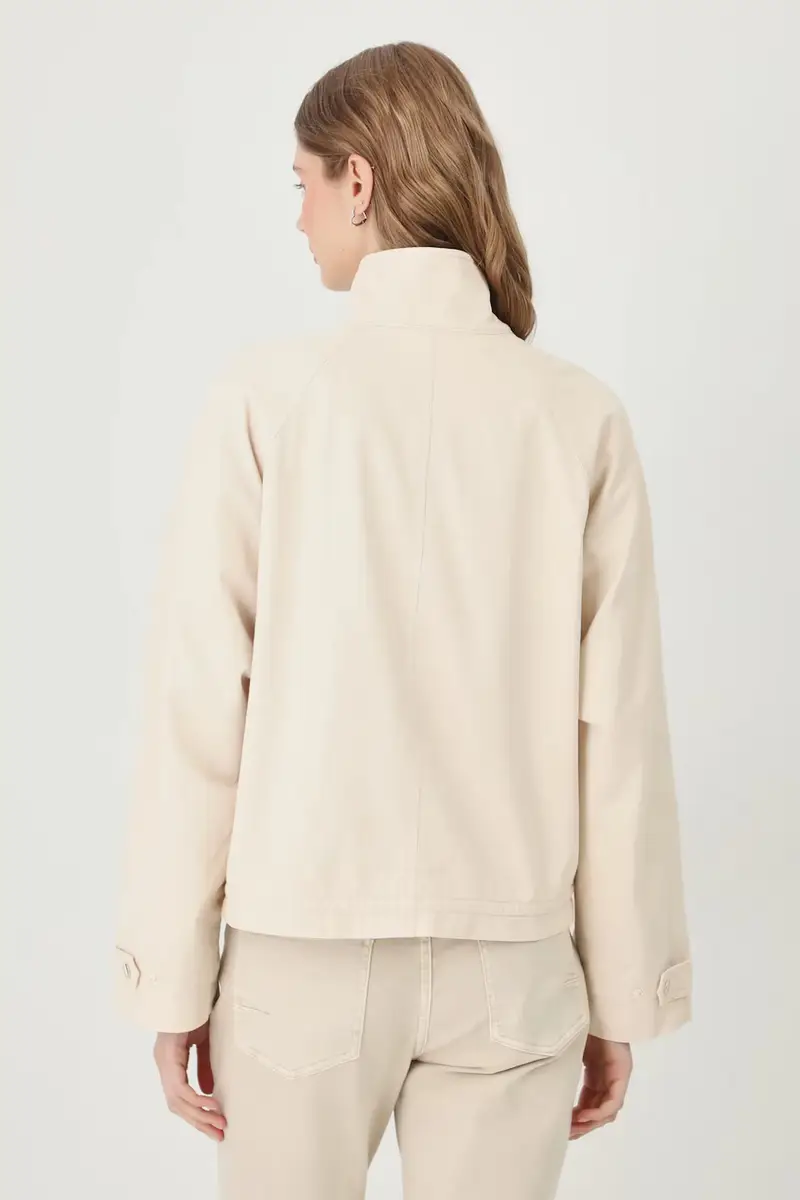 donna colore beige miniatura 3