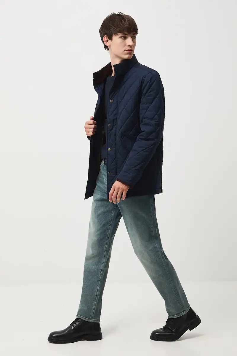 Medicine Giacca Harrington blu navy