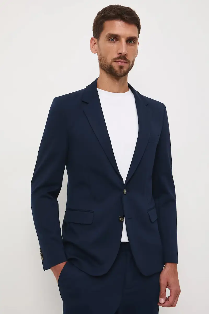 Medicine Maglia blu navy slim fit per uomo