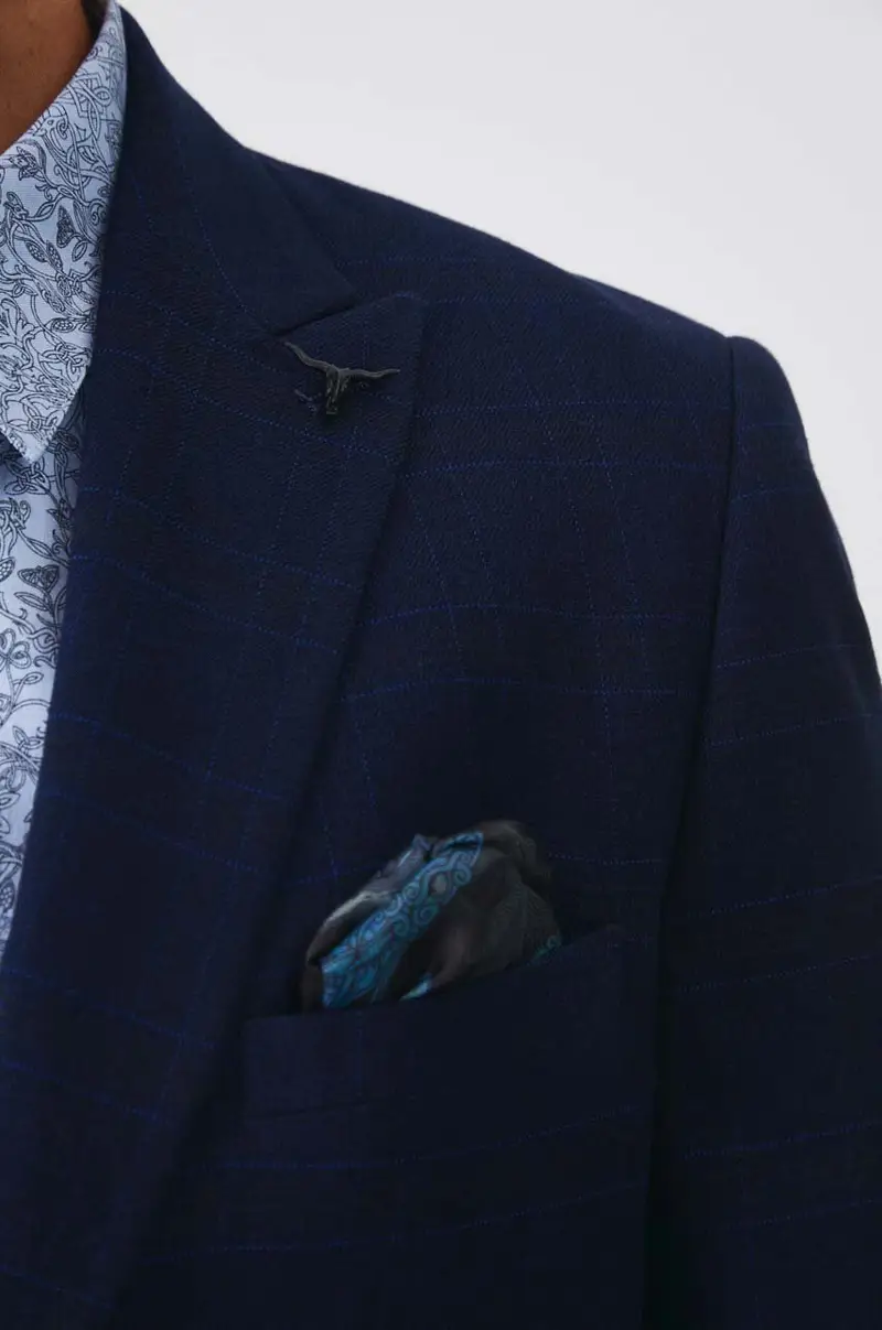 giacca Blu navy miniatura 5