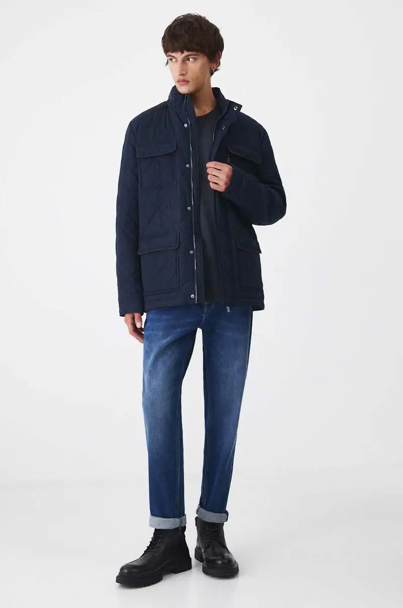 giacca Blu navy miniatura 2