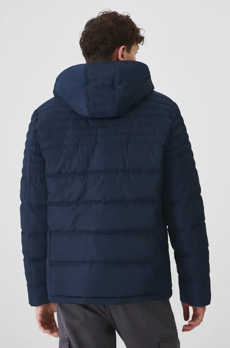 giacca Blu navy miniatura 3