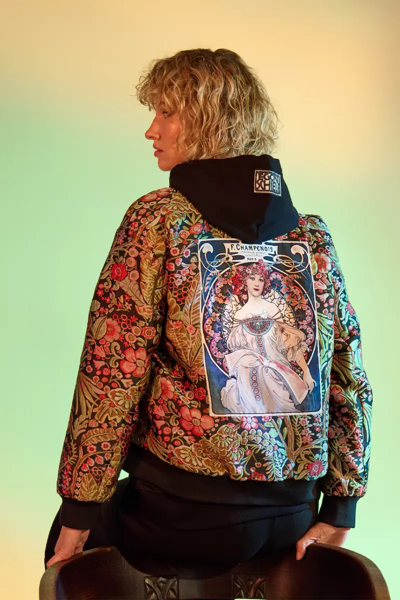 giacca bomber donna Multicolore