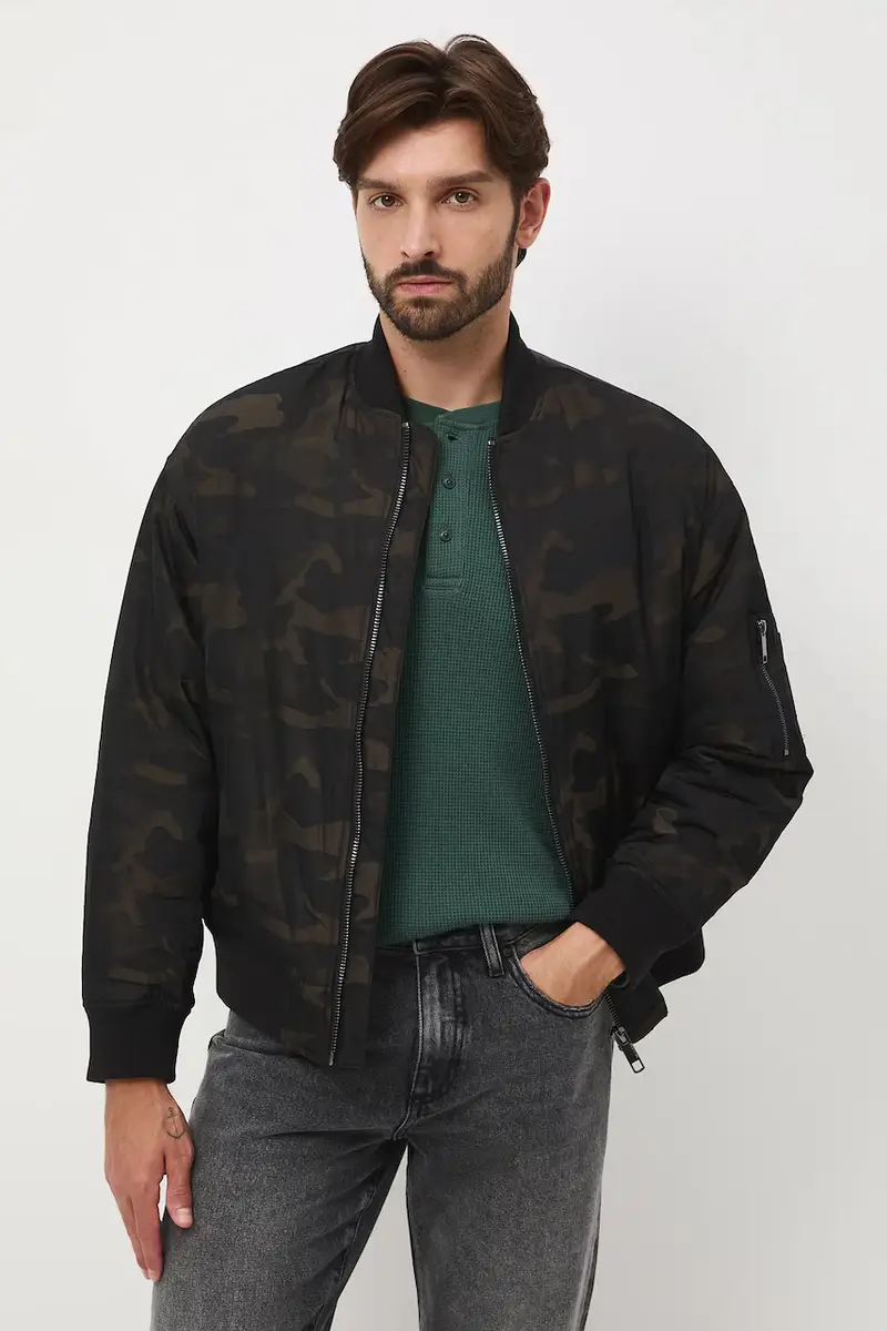 giacca bomber uomo colore nero