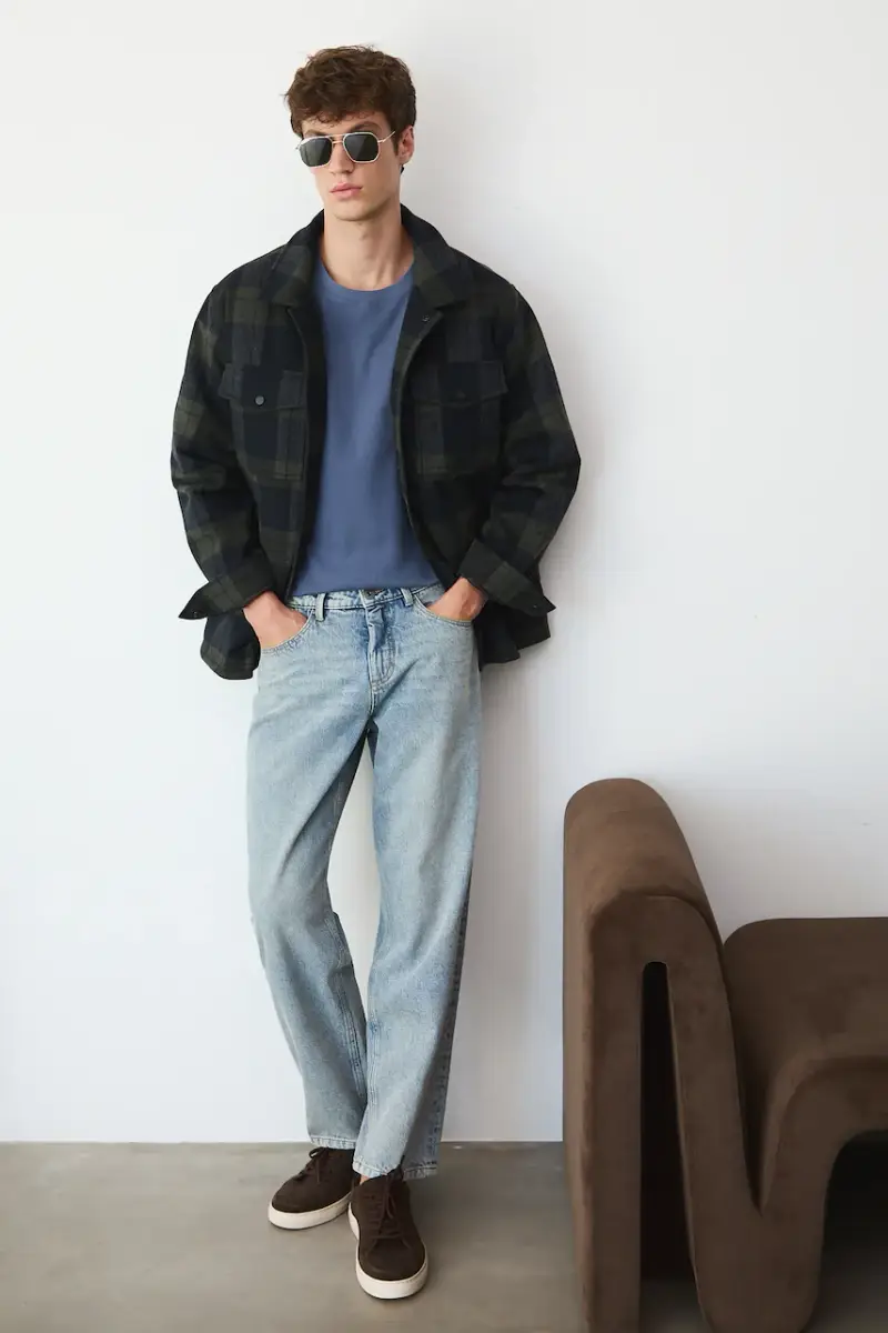 Medicine Maglia Verde con Colletto e Tasche miniatura 2