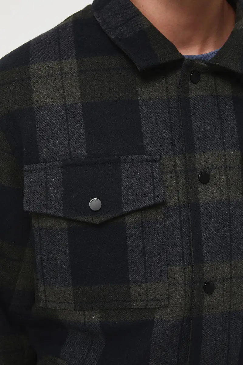 Medicine Maglia Verde con Colletto e Tasche miniatura 5