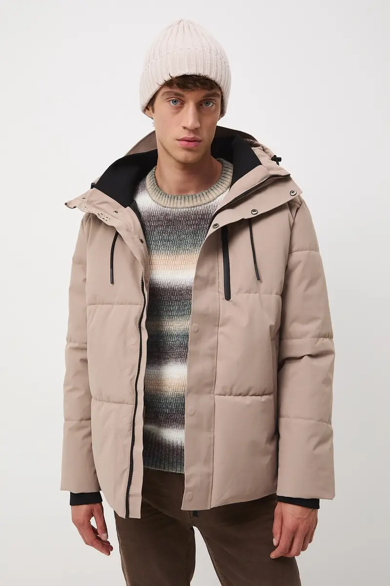 giacca colore beige miniatura 2