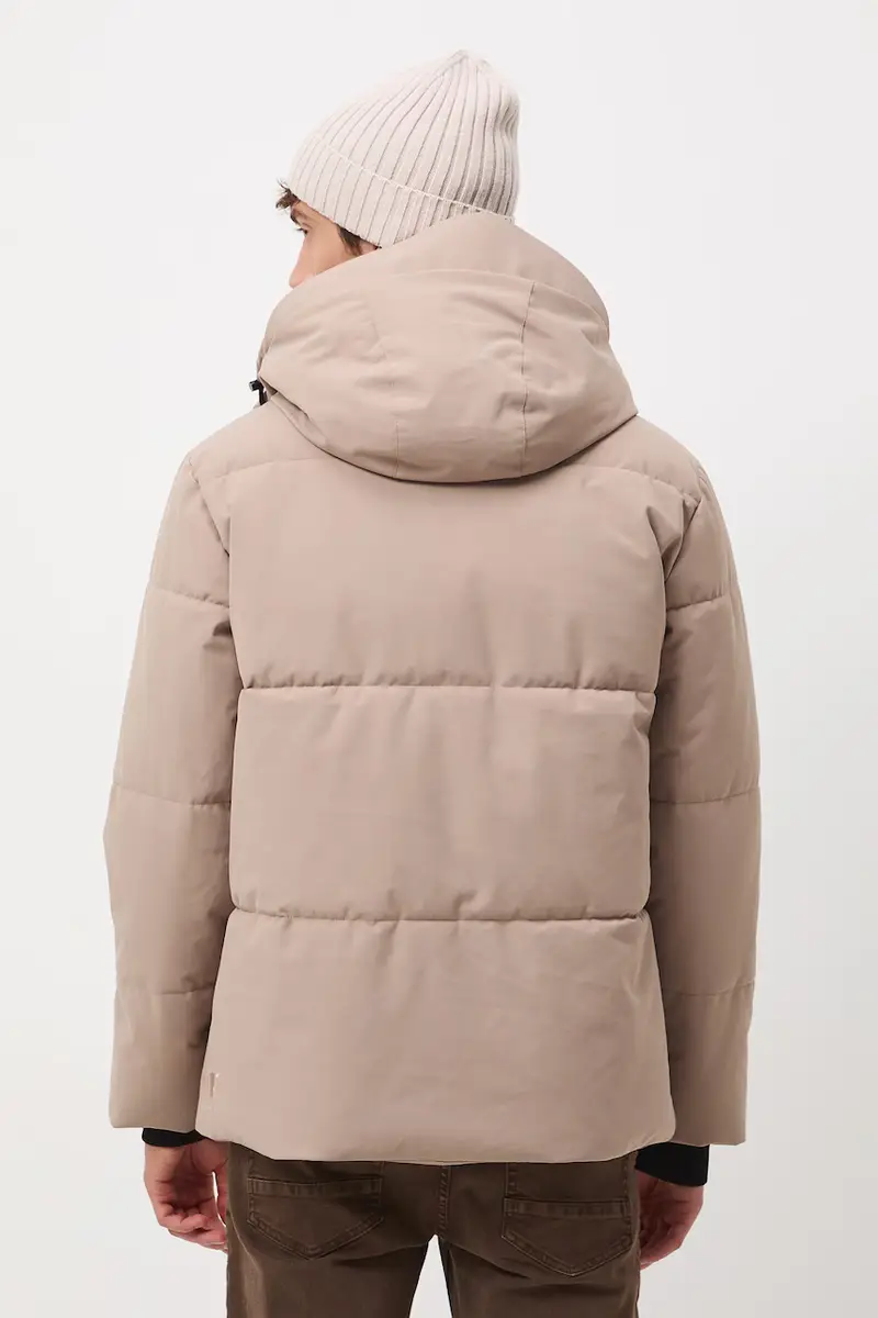 giacca colore beige miniatura 3