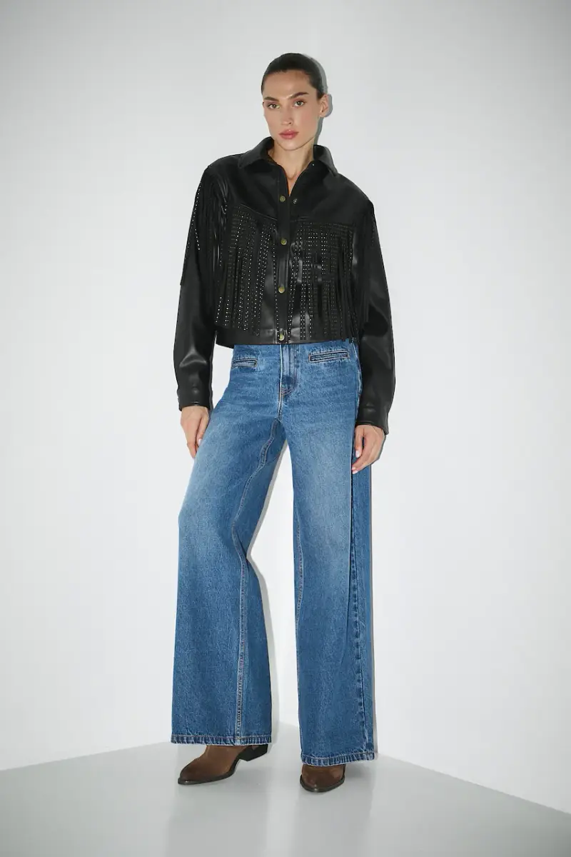 giacca colore nero miniatura 2