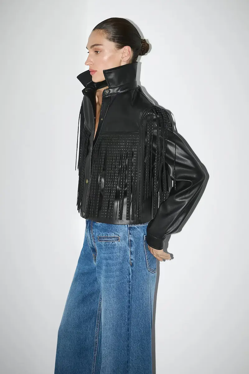 giacca colore nero miniatura 3