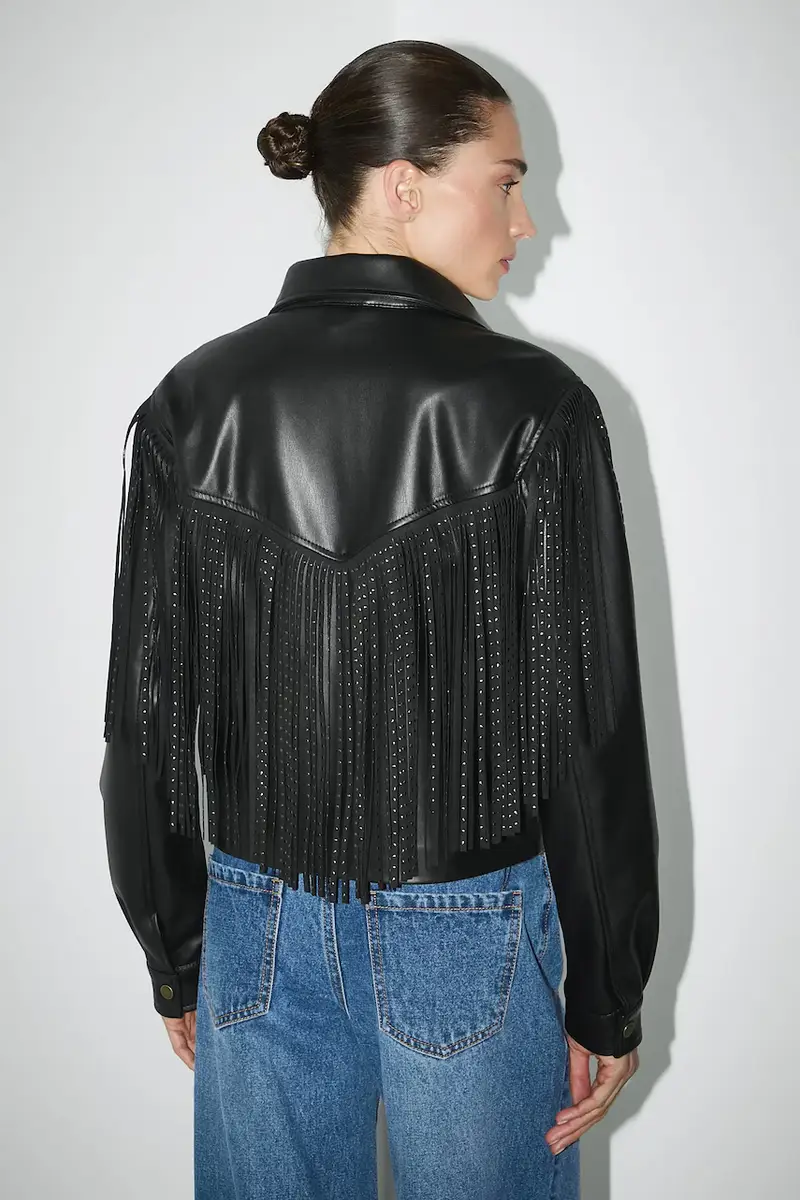 giacca colore nero miniatura 4