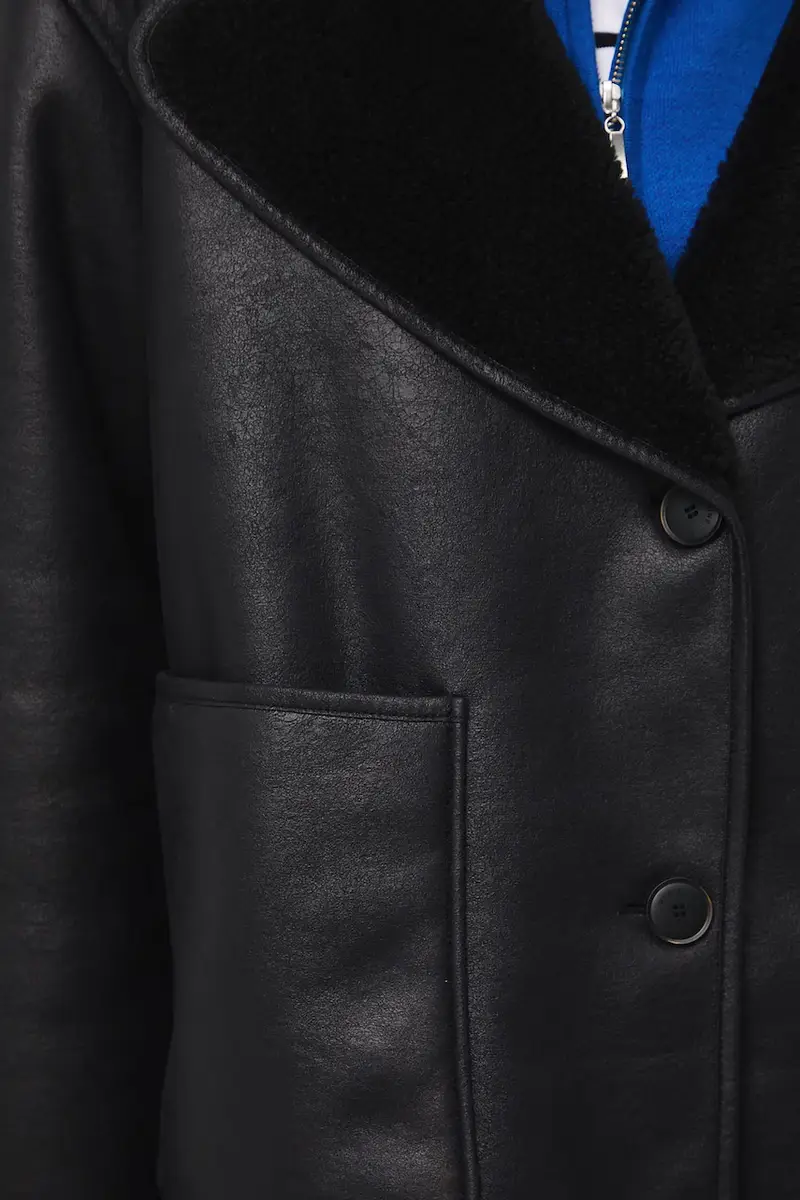 giacca colore nero miniatura 5