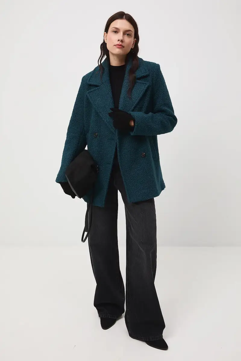 Medicine Giacca corta turchese per donna miniatura 2