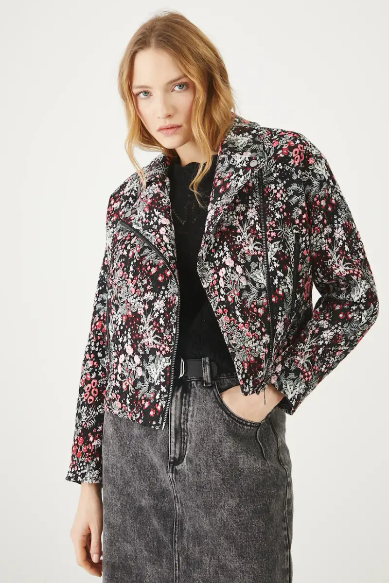 giacca da motociclista Multicolore