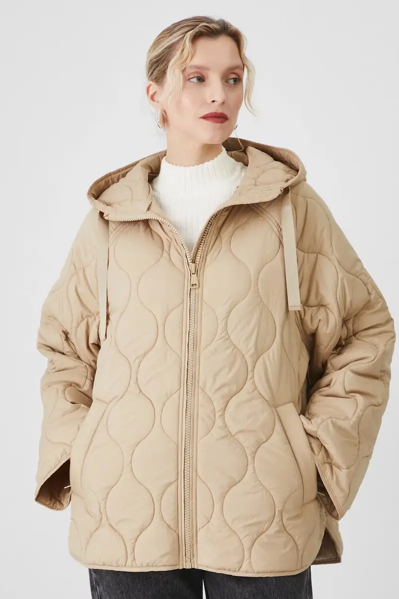 giacca donna colore beige