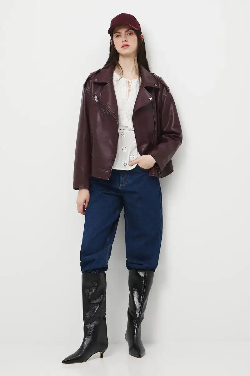 giacca donna colore granata