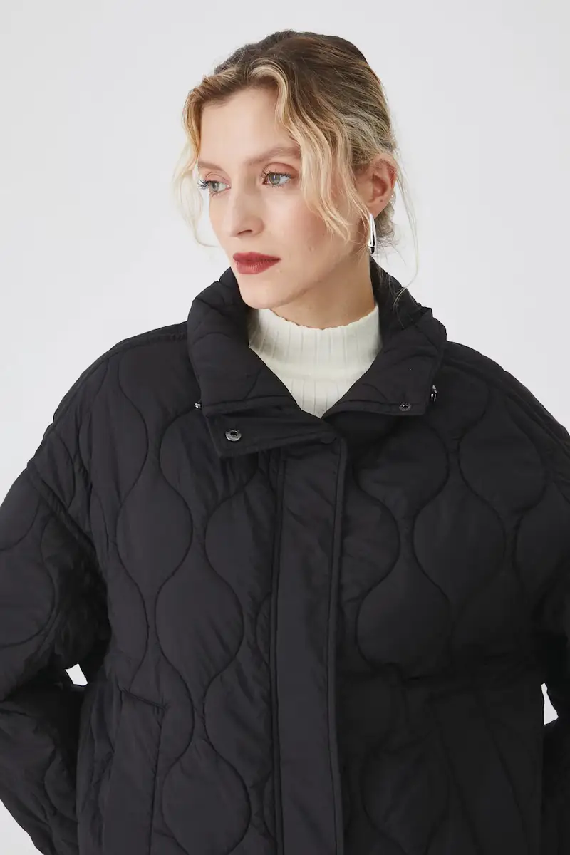 giacca donna colore nero miniatura 4