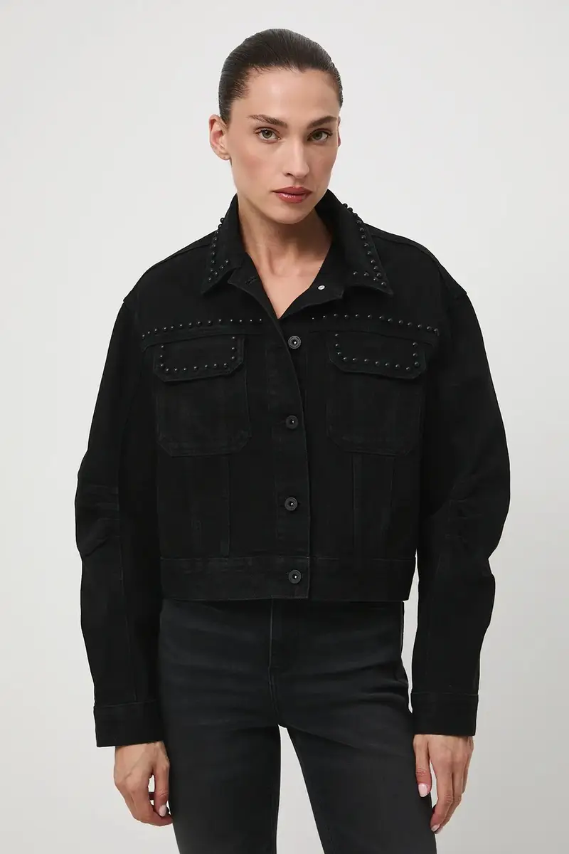 giacca donna colore nero miniatura 4