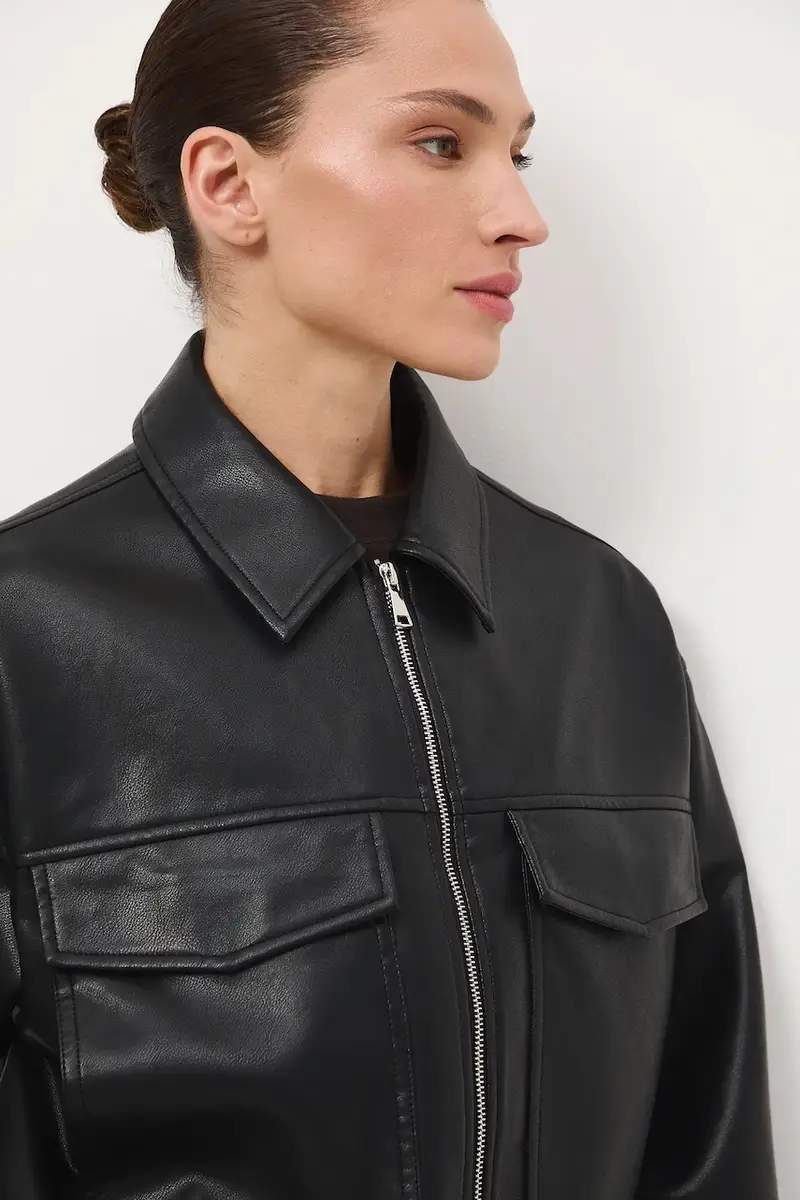 giacca donna colore nero miniatura 4