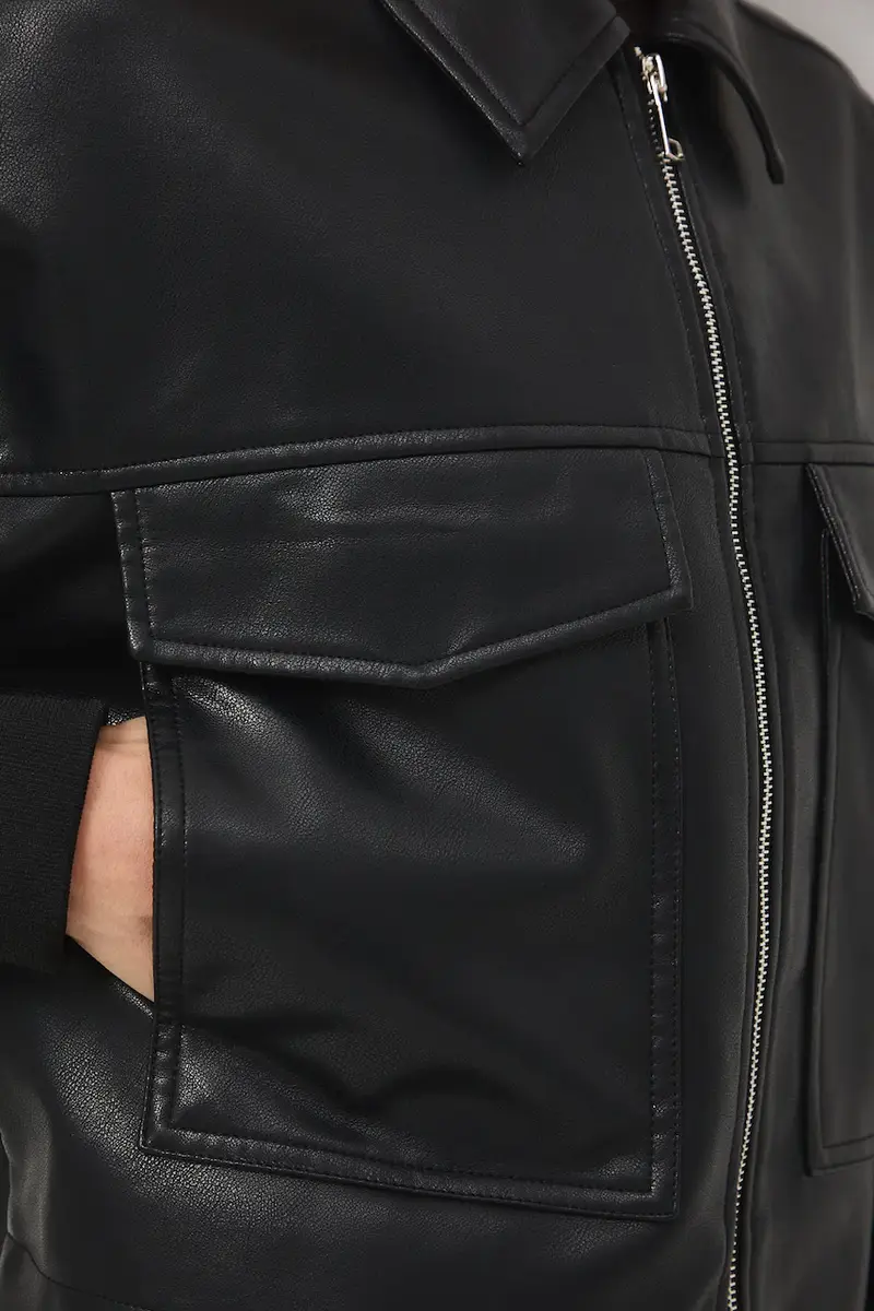 giacca donna colore nero miniatura 5