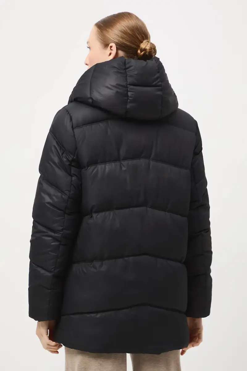 giacca donna colore nero miniatura 3