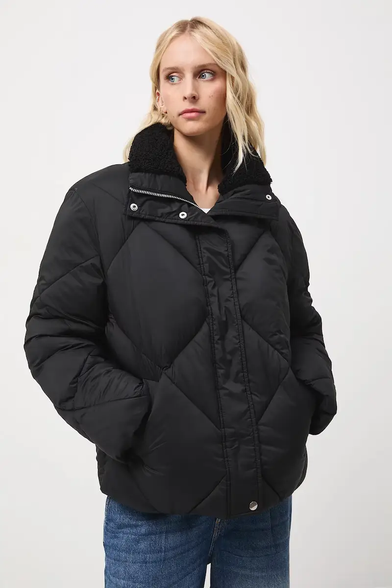 giacca donna colore nero miniatura 2