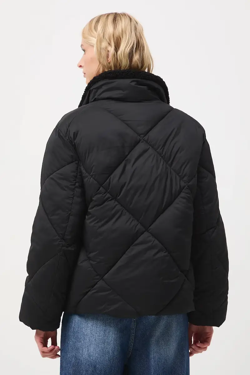 giacca donna colore nero miniatura 3