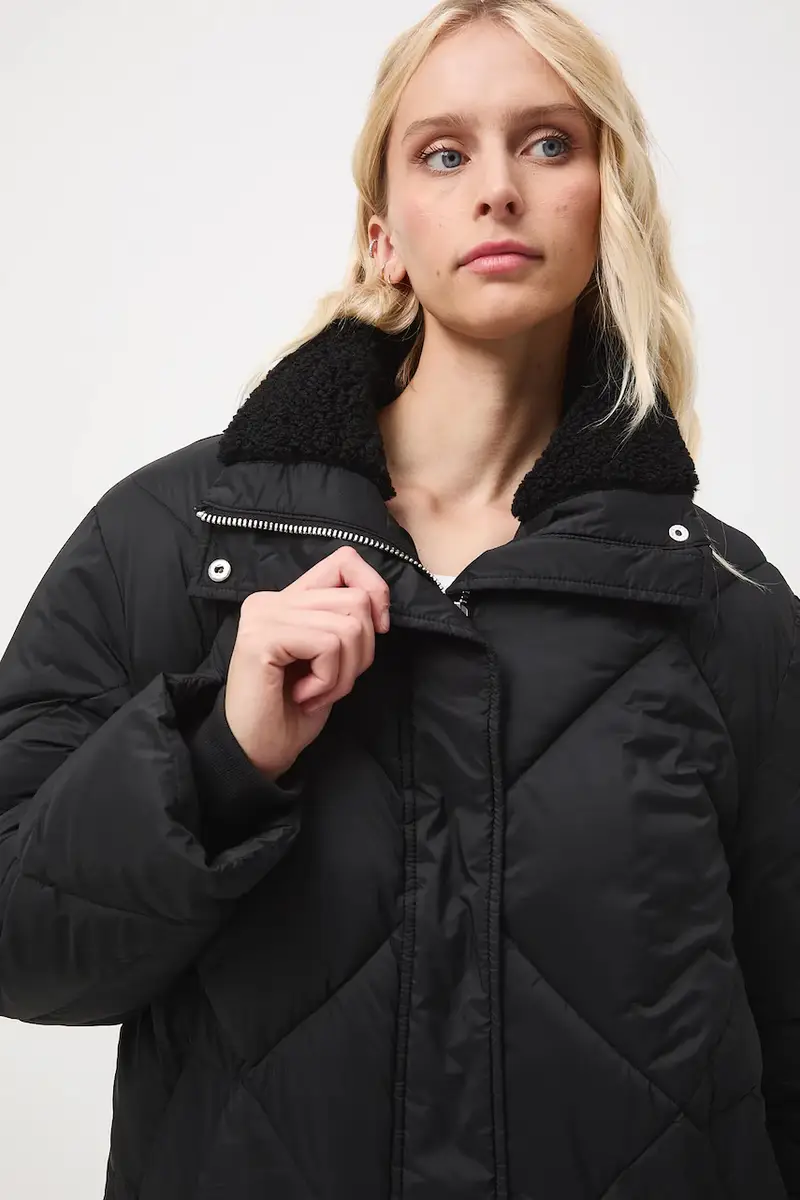 giacca donna colore nero miniatura 4