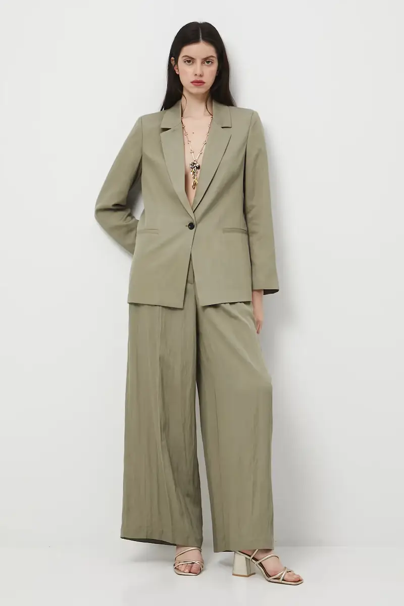 giacca donna colore verde miniatura 2