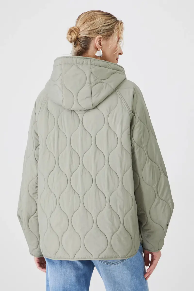 giacca donna colore verde miniatura 3