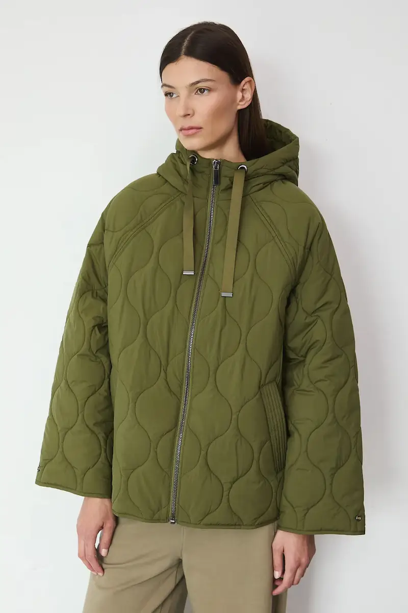 giacca donna colore verde miniatura 3