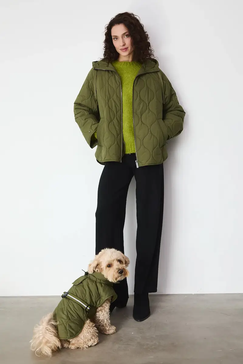 giacca donna colore verde