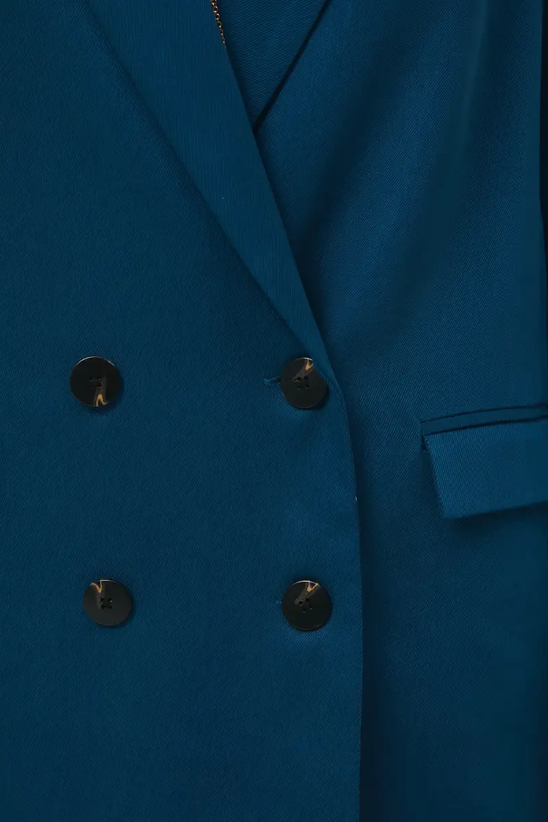 giacca donna colore verde Turchese miniatura 5